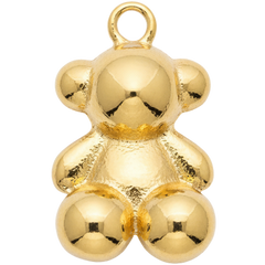 Golden Bear Charm
