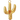 Golden Cactus Charm