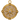 Golden Crystal Compass Charm
