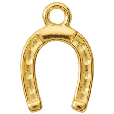 Golden Horseshoe Charm