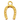 Golden Horseshoe Charm