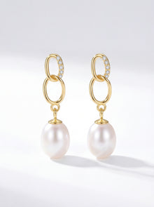 Islander Freshwater Pearl Drop Earrings