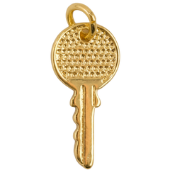 Golden Key Charm