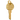 Golden Key Charm
