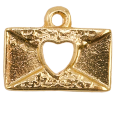 Golden Letter Charm