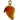 Golden Mango Charm
