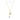 Gold Starfish Pearl Necklace