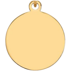 Round Disc Charm