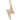 Crystal Lightning Bolt Charm