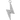 Crystal Lightning Bolt Charm
