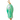 Mint Green Fish Charm