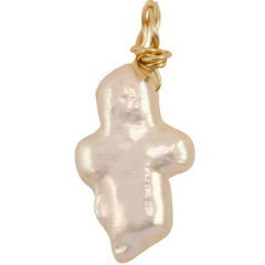 Natural Cross Charm