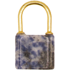 Lock Charm Night Blue
