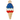 Patriotic Ice Cream Charm