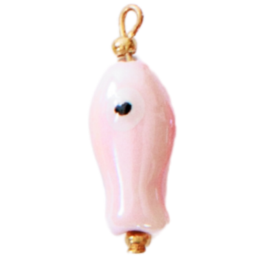 Pink Lucky Fish Charm