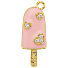 Pink Ice Cream Charm