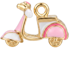 Pink Vespa Charm