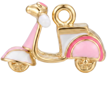 Pink Vespa Charm