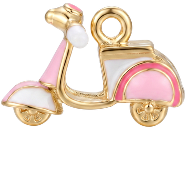 Pink Vespa Charm