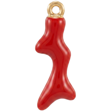 Red Coral Charm