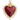 Red Sacred Heart Charm