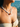 Aquamarine Beaded Necklace Gold Carabiner Pearl Charms, in an editorial styled scene