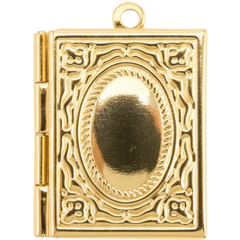 Secret Locket Book Charm