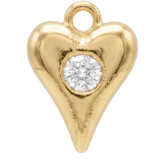Shiny Heart Charm
