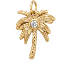 Shiny Palm Tree Charm