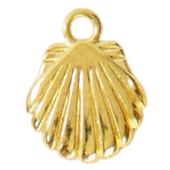 Textured Shell Charm