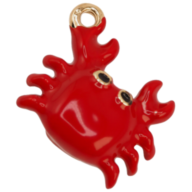 Red Crab Charm