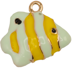 Tropical Fish Charm Pendant