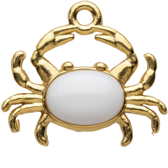 White Crab Charm